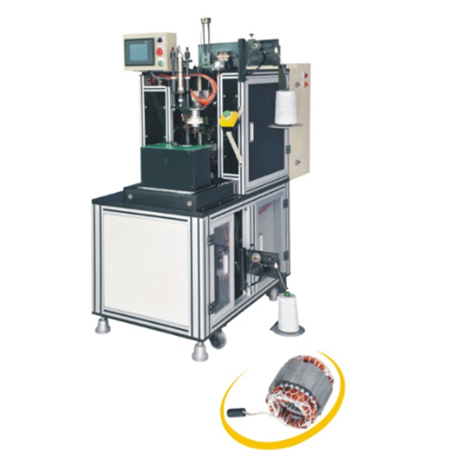 Single Head Coil Lacing Machine