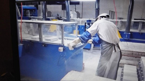 Plate Lug Cutting & Brushing Machine