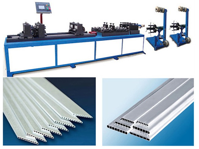 Aluminum Microchannel Tube Straightening & Cutting Machine