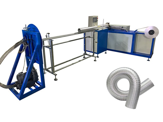PAD300 Semi-rigid Aluminum Flexible Duct Forming Machine