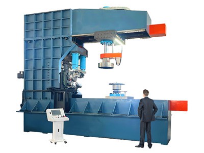 Metal Spinning and Flanging Machine
